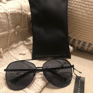 Quay Australia Black Sunglasses
